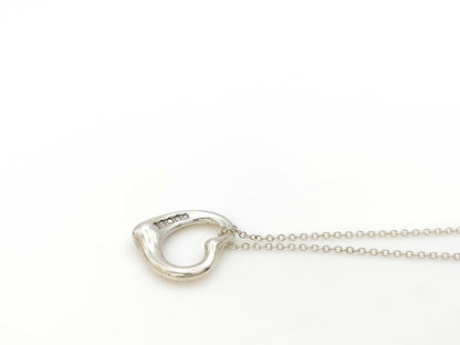 Tiffany & Co. Open Heart 5PD 925 3.2g Necklace 