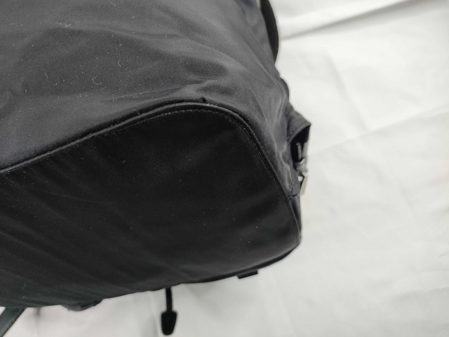 PRADA Nylon Prada Backpack Black Rucksack