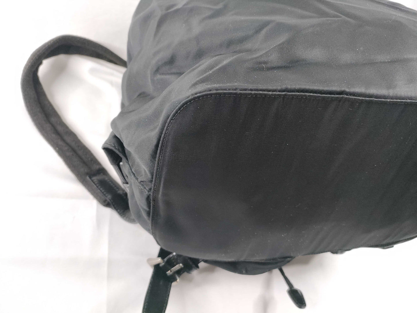 PRADA Nylon Prada Backpack Black Rucksack