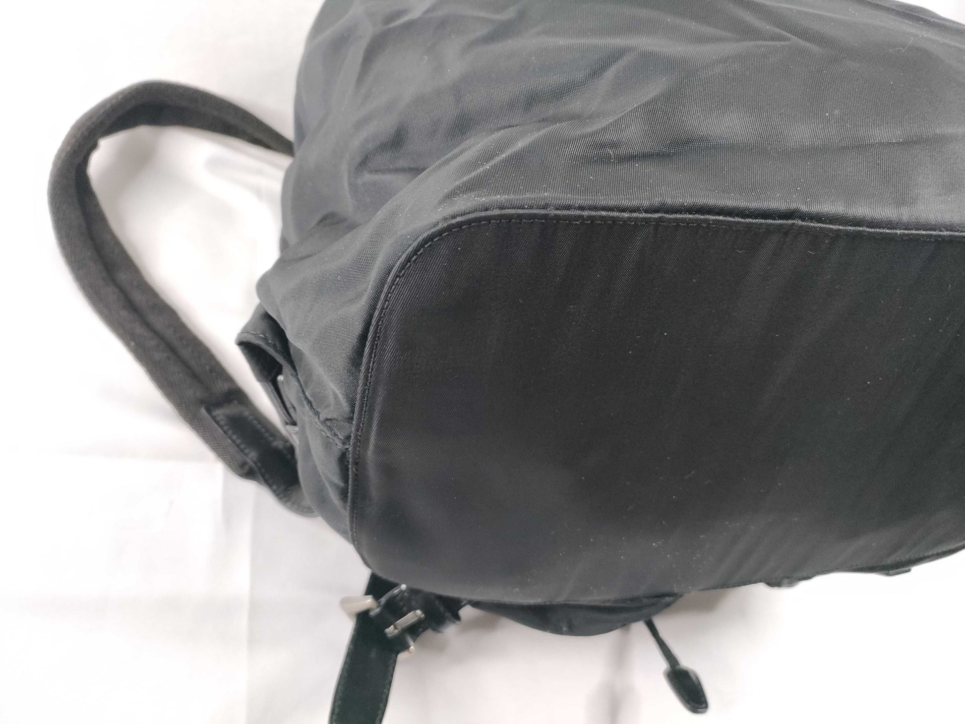 PRADA Nylon Prada Backpack Black Rucksack