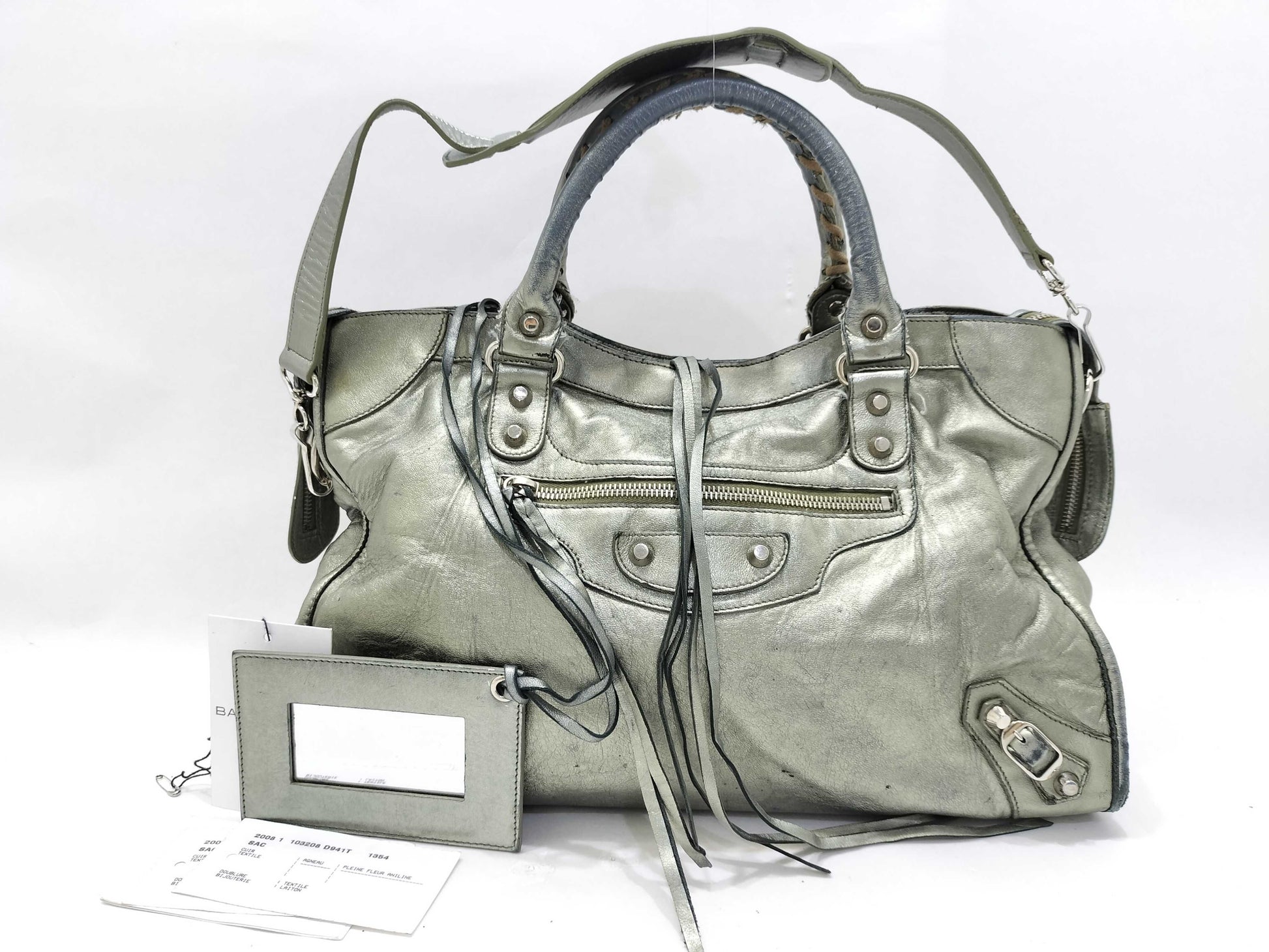 BALENCIAGA Hand Shoulder Bag Mirror Handbag
