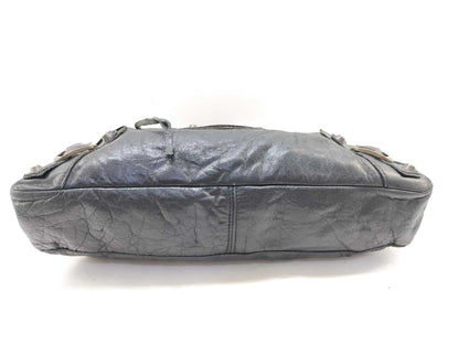 BALENCIAGA The City Hand Shoulder Bag in Black