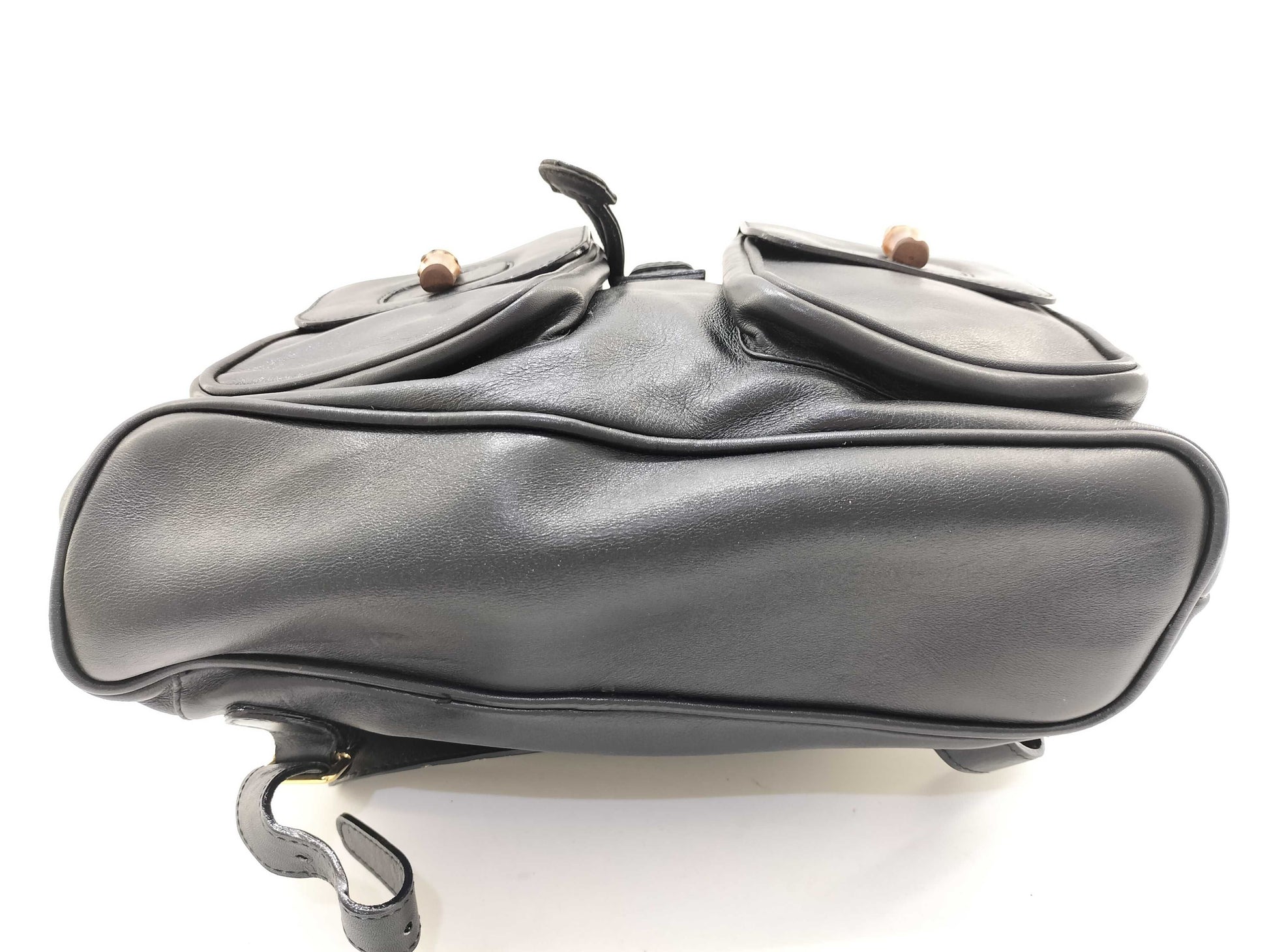 GUCCI Bamboo Backpack Black Rucksack