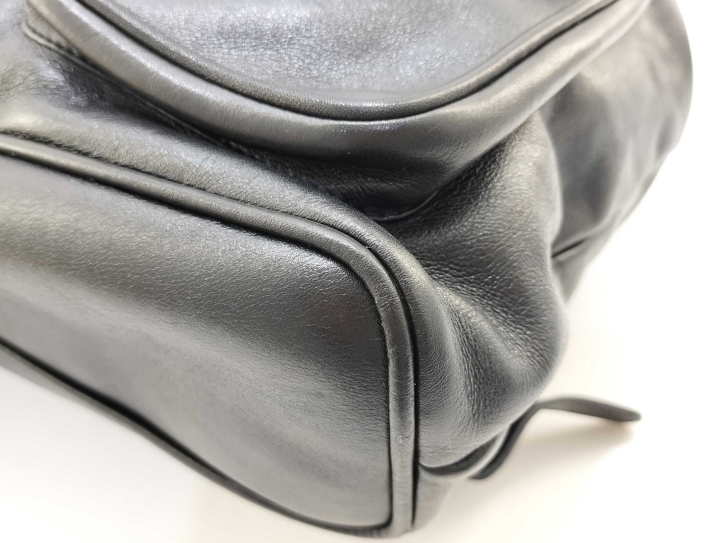 GUCCI Bamboo Backpack Black Rucksack