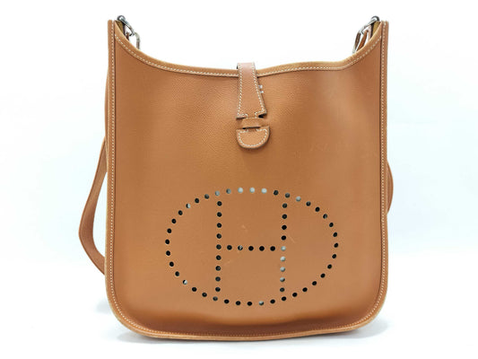HERMES Evelyn Hermes Evelyn PM I engraved shoulder bag