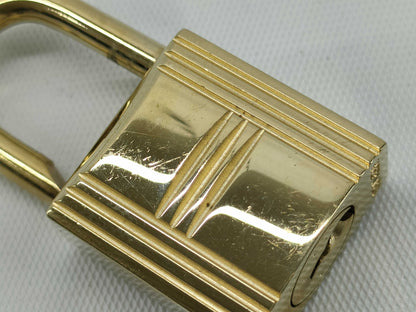 HERMES Cadena x 2 Key Set Gold Other Accessories