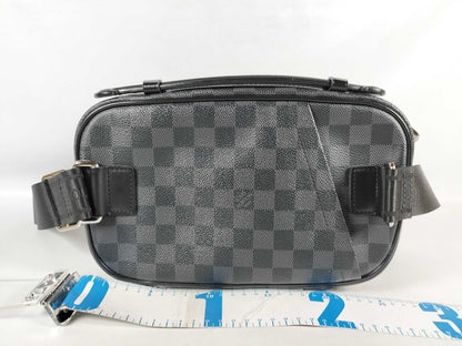 LOUIS VUITTON Monogram Graffiti Umbrella Damier Graphite Body Bag N41289 Shoulder Bag