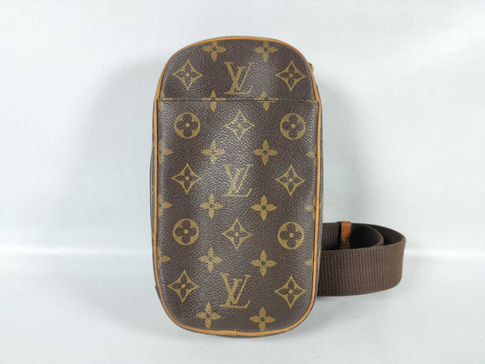 LOUIS VUITTON Monogram Pochette Ganju Monogram Body Bag M51870 Shoulder Bag