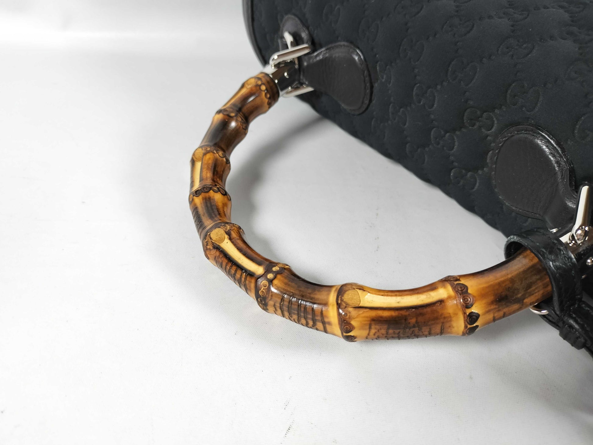 GUCCI Bamboo GUCCI Microssima New Bamboo 2-Way Handbag Chain Shoulder Bag 240241 486628 Handbag