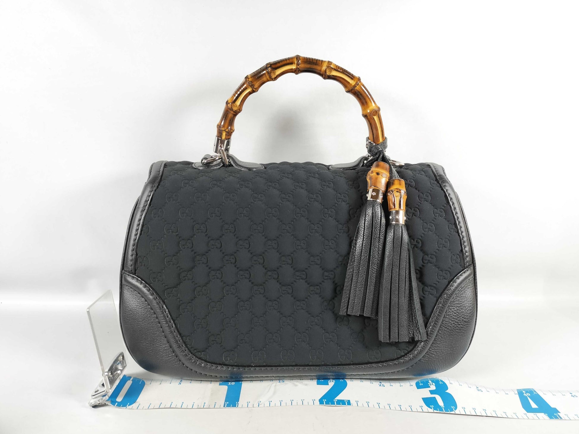 GUCCI Bamboo GUCCI Microssima New Bamboo 2-Way Handbag Chain Shoulder Bag 240241 486628 Handbag