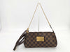 LOUIS VUITTON Louis Vuitton Damier Ebene Eva Shoulder Bag