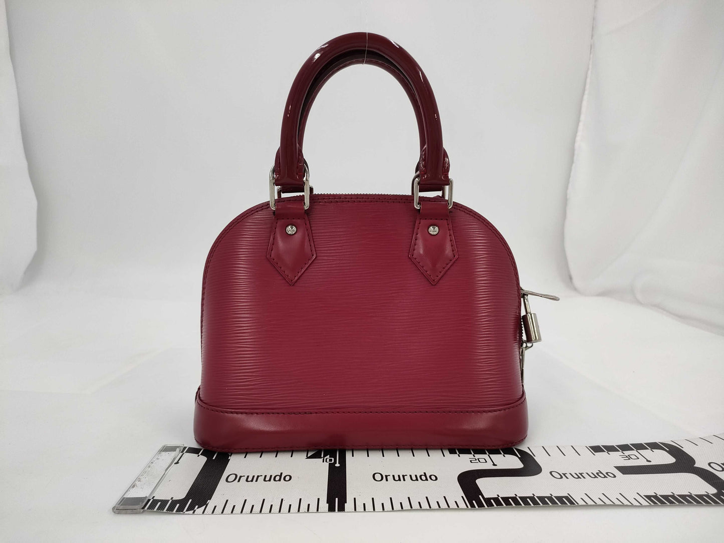 LOUIS VUITTON Louis Vuitton Epi Alma BB Fuchsia Shoulder Bag M40851