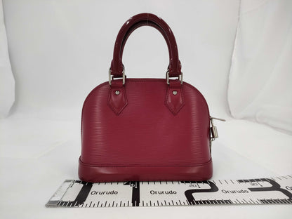 LOUIS VUITTON Louis Vuitton Epi Alma BB Fuchsia Shoulder Bag M40851