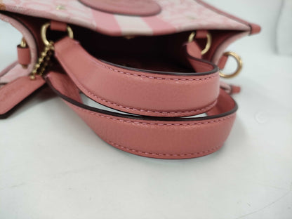 COACH Signature Dempsey Tote 22 True Pink CQ878 Handbag