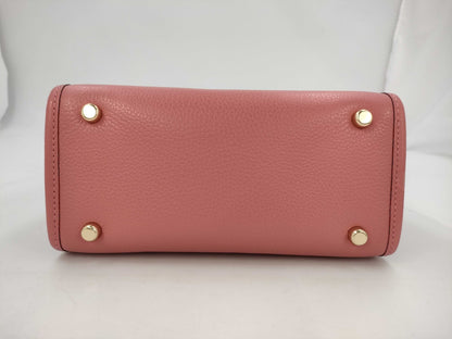 COACH Signature Dempsey Tote 22 True Pink CQ878 Handbag