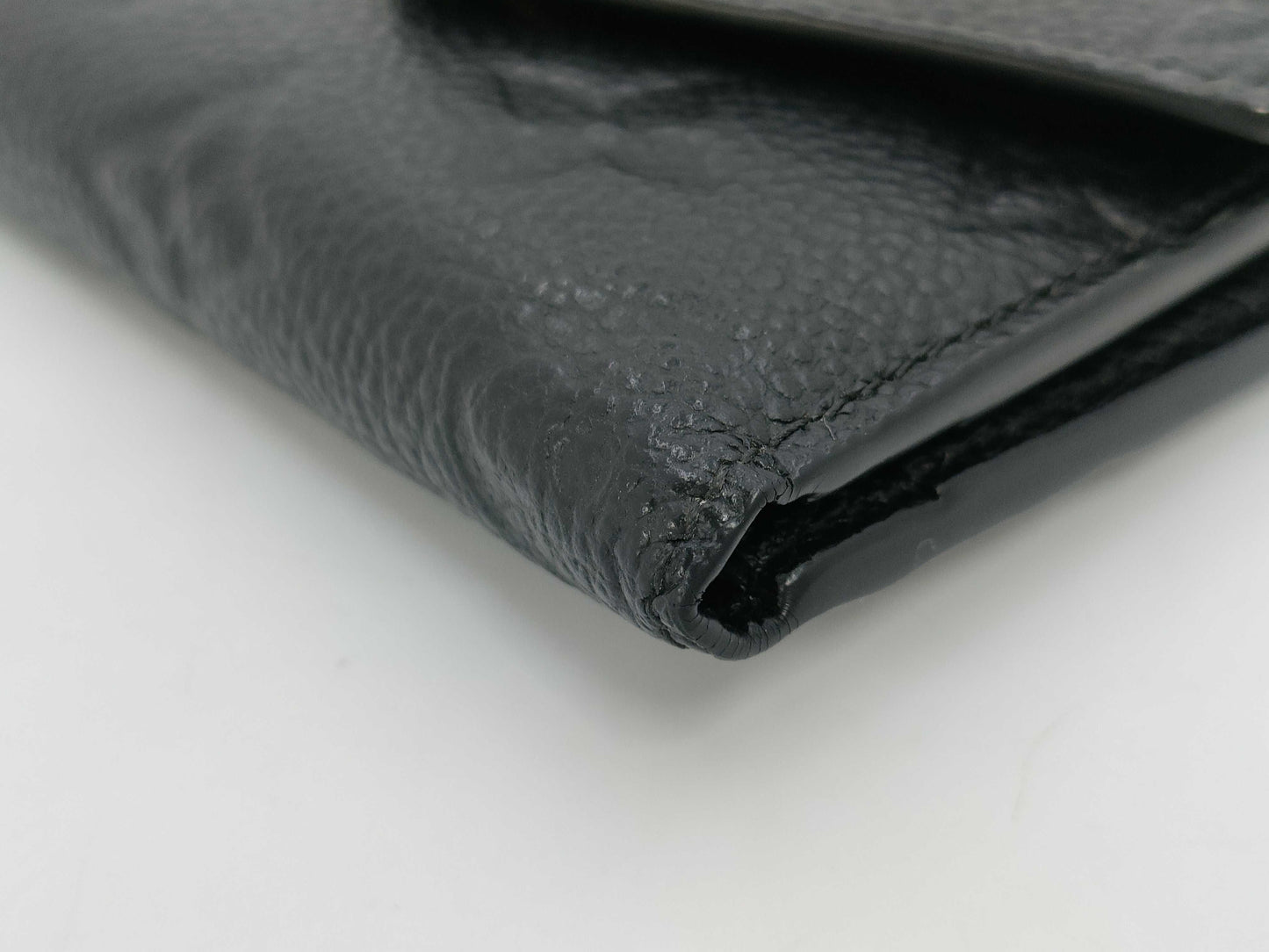 LOUIS VUITTON Monogram Empreinte Portefeuille Zoe Noir M62935 Wallet