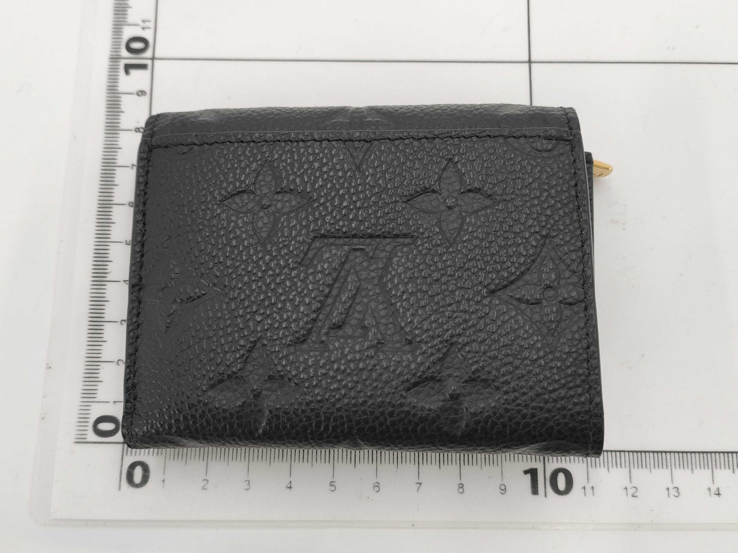 LOUIS VUITTON Monogram Empreinte Portefeuille Zoe Noir M62935 Wallet