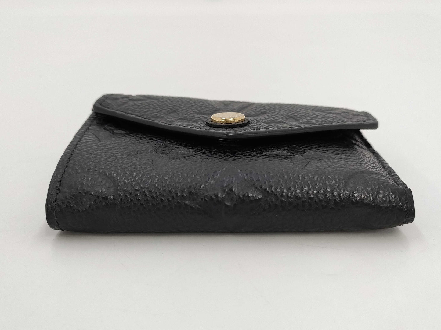 LOUIS VUITTON Monogram Empreinte Portefeuille Zoe Noir M62935 Wallet