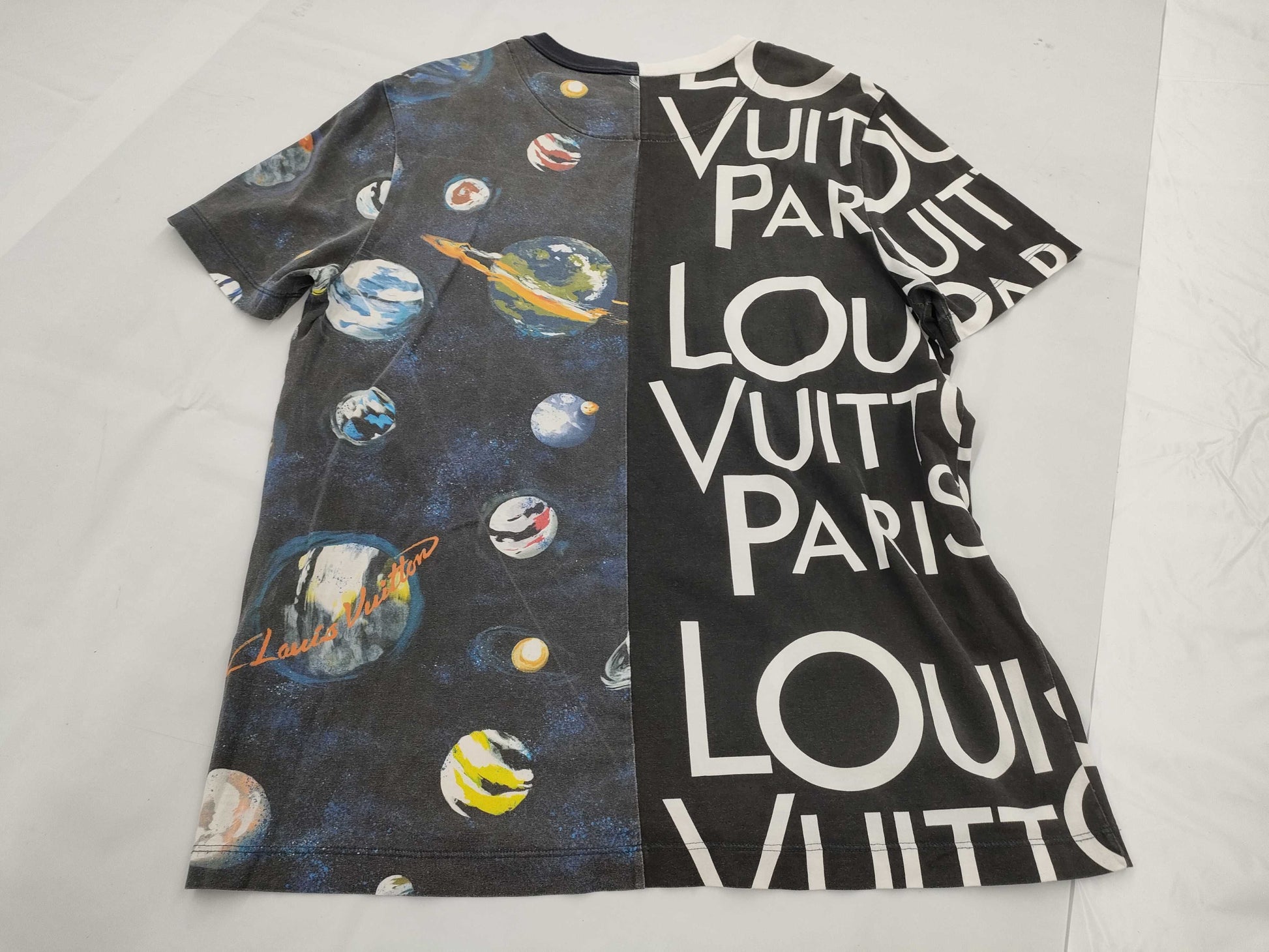 LOUIS VUITTON Louis Vuitton Two-tone Galaxy Shirt #M T-shirt