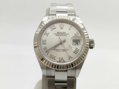 ROLEX 279174 1W845426 Silver Roman Women's Watch