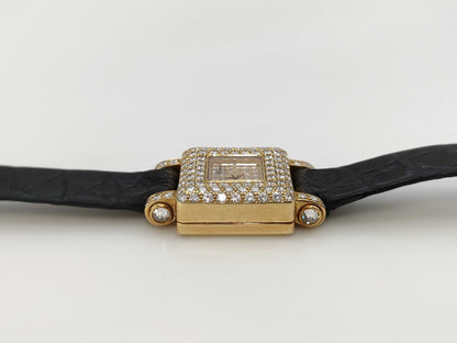 Chopard Classic Square 484278 437 1 Hand-wound 18K Gold Women's Watch