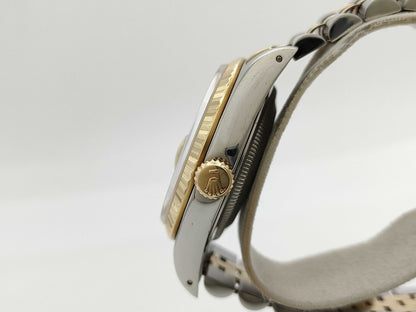 ROLEX 16233G X312445 Champagne Dial Boys' Watch