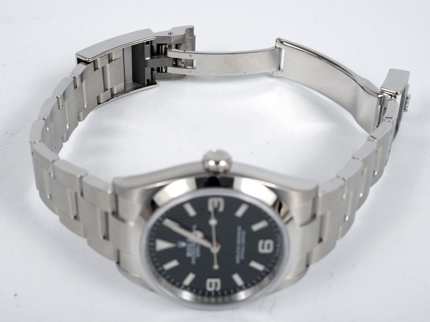 ROLEX 124270 63KS3624 Black Dial Men's Watch