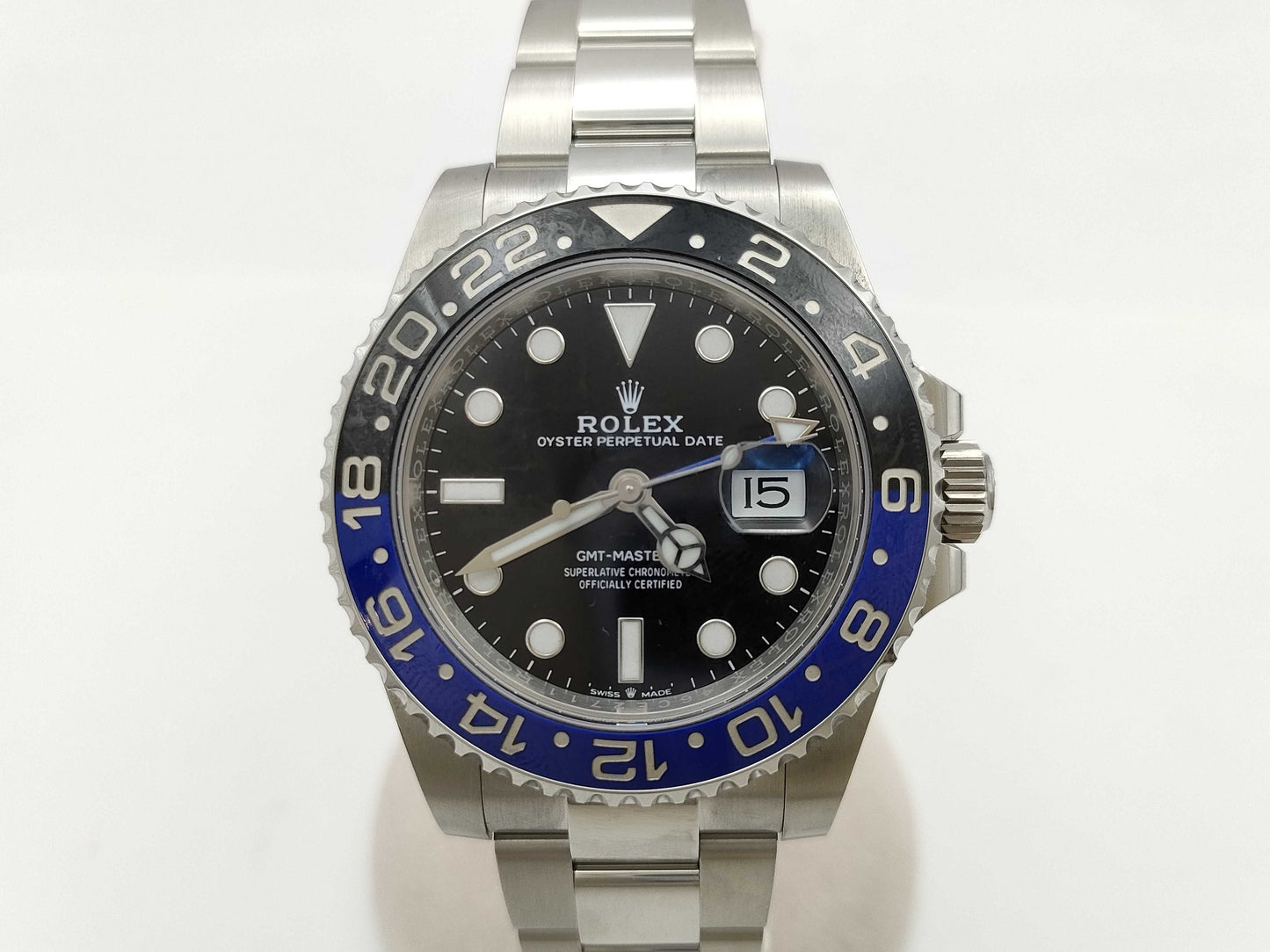 ROLEX GMT-Master II 126710BLNR 46CE2711 Black Dial Men's Watch