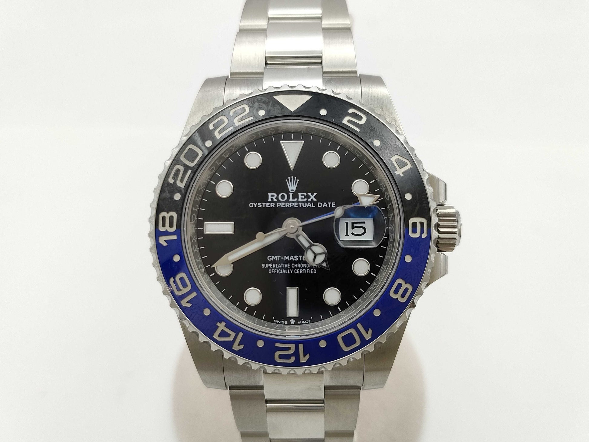 ROLEX GMT-Master II 126710BLNR 46CE2711 Black Dial Men's Watch