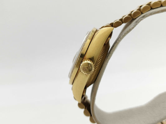 ROLEX 69138 9686805 Pavé Diamond and Sapphire Women's Watch