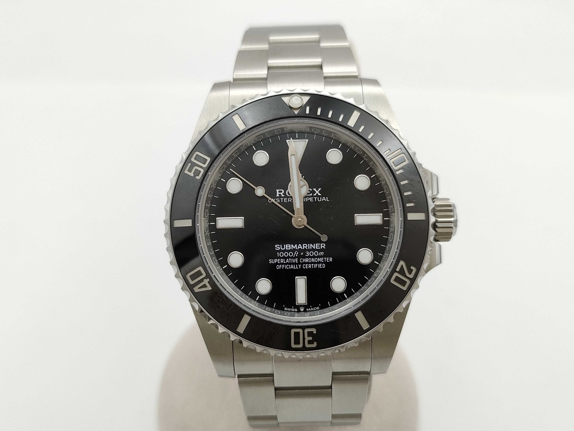 ROLEX Submariner 124060 A3P84009 Black Dial Men's Watch