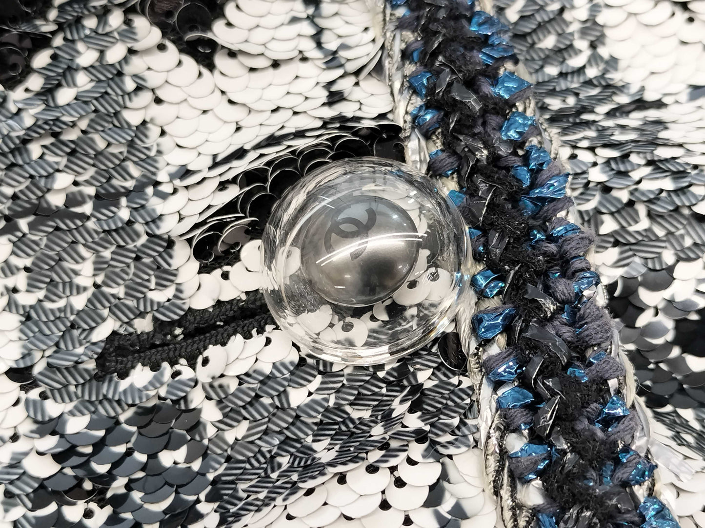 CHANEL Sequin Jacket Size 36