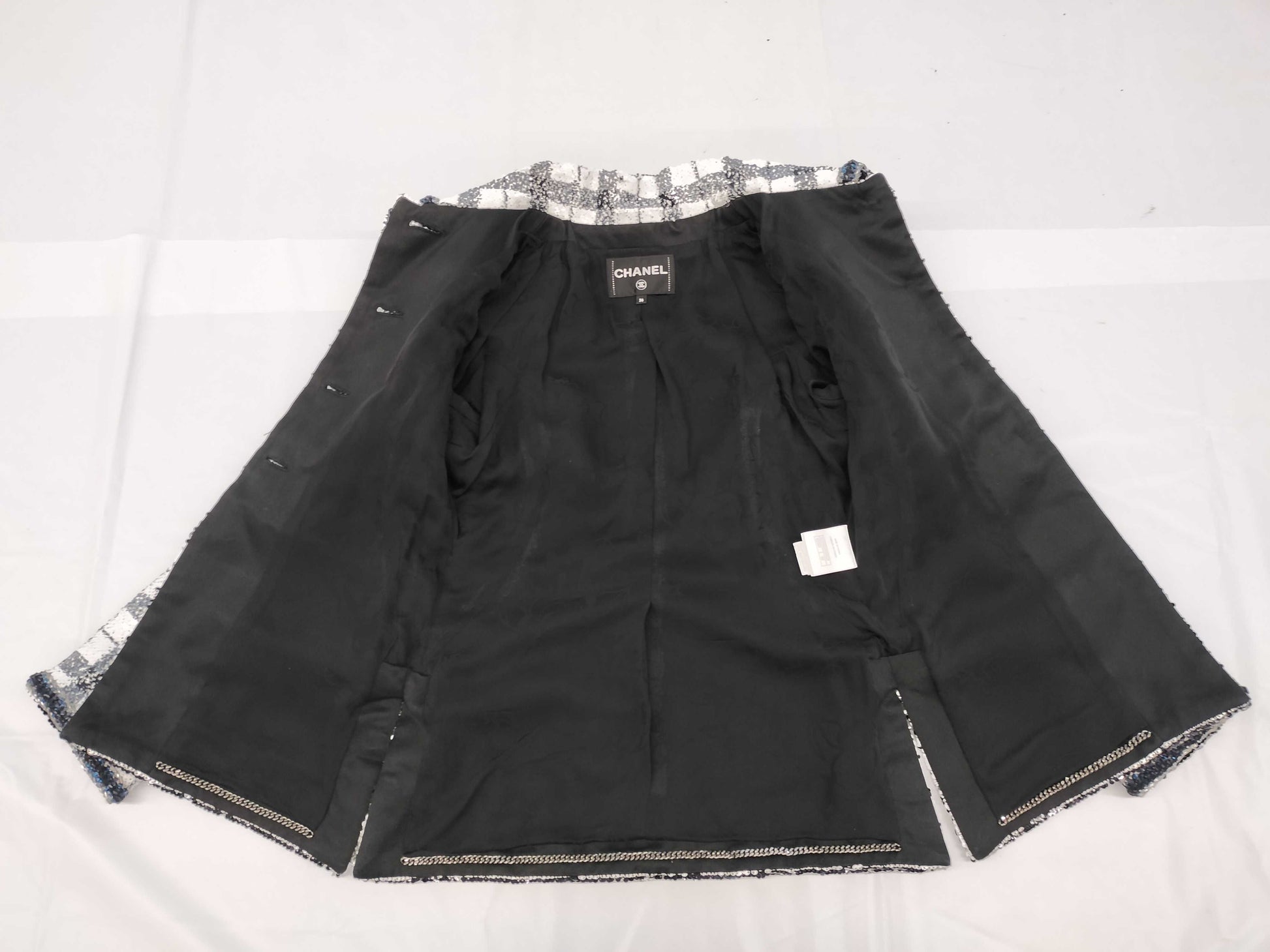 CHANEL Sequin Jacket Size 36