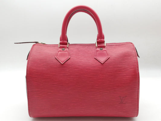 LOUIS VUITTON Epi Speedy 25 M43017 Handbag