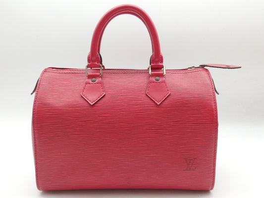 LOUIS VUITTON Epi Speedy 25 M43017 Handbag