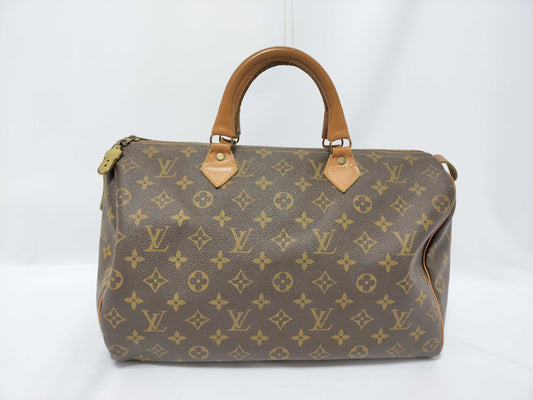 LOUIS VUITTON Vuitton Monogram Speedy 35 USA Handbag Boston Bag