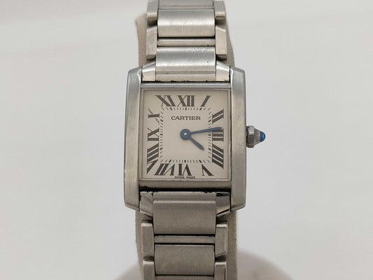 Cartier Tank Francaise SM W51008Q3 2384 871256CD Quartz Women's Watch