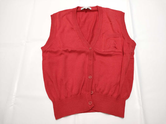 Dior Christian Dior CD logo embroidered knit cardigan wool vest