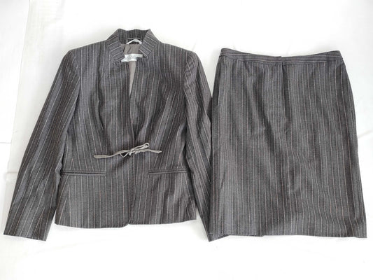MaxMara MaxMara White Tag First Line Wool Set Jacket Skirt Other Apparel