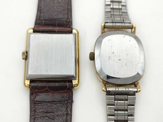 OMEGA 2-piece set De Vile Tank/Geneve Hand-wound Watch Summary Watch Summary 