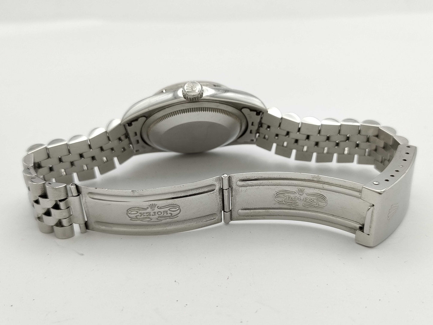 ROLEX 16200 Y371511 White Dial Jubilee Breath Men's Watch