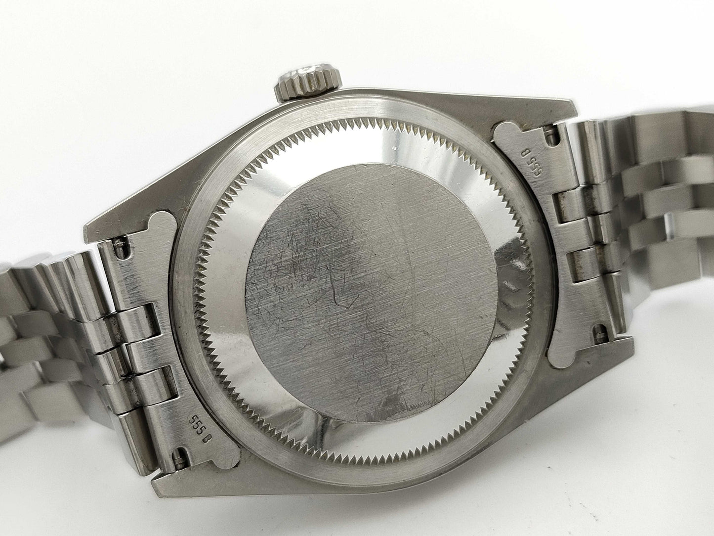 ROLEX 16200 Y371511 White Dial Jubilee Breath Men's Watch