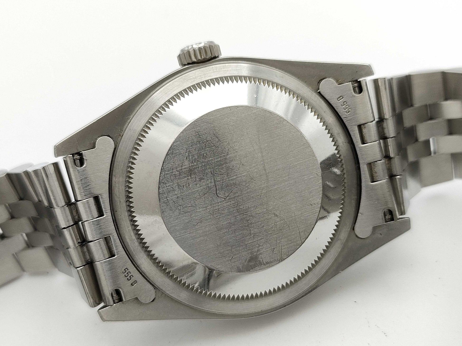 ROLEX 16200 Y371511 White Dial Jubilee Breath Men's Watch