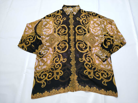 VERSACE VERSACE Versace Shirt 100% Silk Shirt