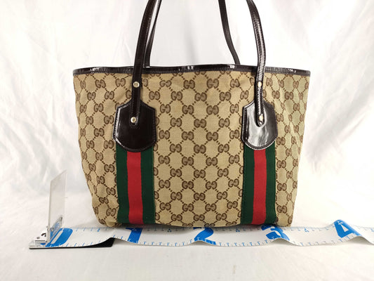 GUCCI GUCCI GG Canvas Tote Bag 211971.002122 Handbag