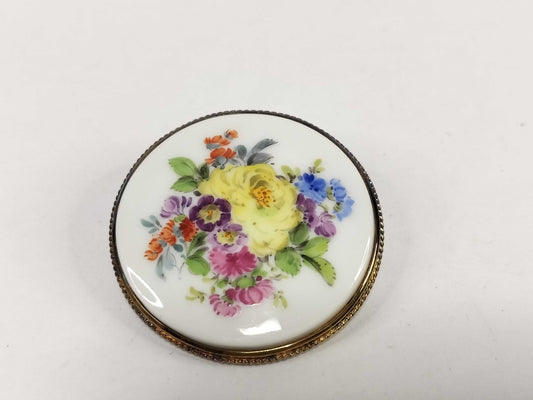 Meissen Brooch Brooch