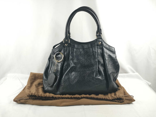 GUCCI Gucci Black Handbag Handbag