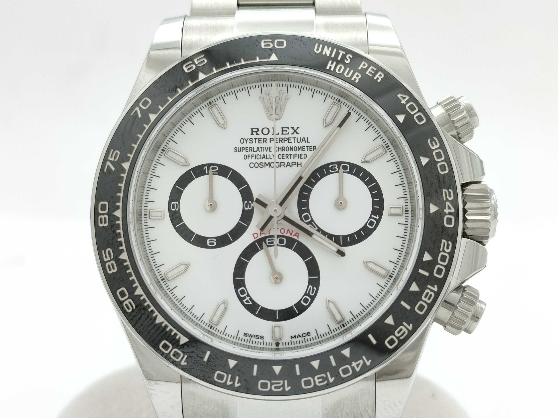 ROLEX 126500LN 0W7478U8 White Dial Oyster Breath Men's Watch