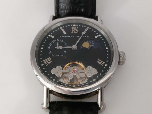 ROBERTA SCARPA RS-6012 Hand-Wound Moon Phase Men's Watch