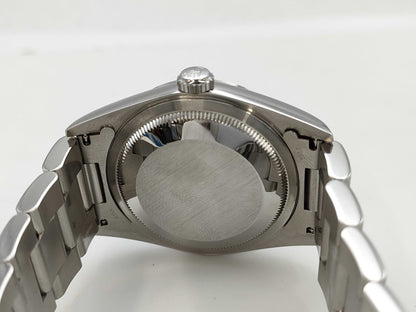 ROLEX 16200 P676093 Silver Roman Oyster Breath Men's Watch